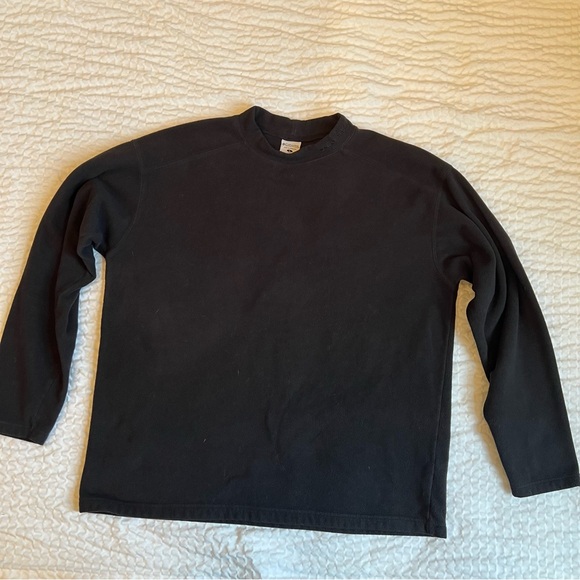 Columbia- Men’s Mock Neck Fleece Sweatshirt- Black- Large - Picture 5 of 8